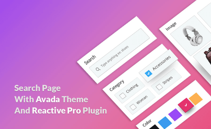 How To Make Your Search Page With Avada Theme And Reactive Pro Plugin