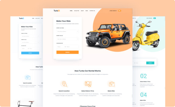 Turbo - WooCommerce Rental & Booking Theme