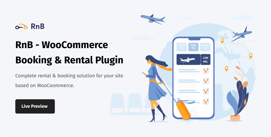 WooCommerce Rental & Booking Plugin