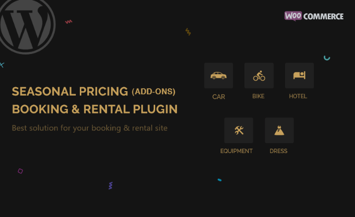 Cover Image for Seasonal Pricing Addon for the RnB - WooCommerce Booking & Rental Plugin