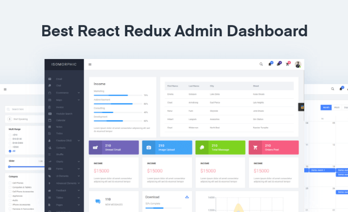 Cover Image for 12 Best React Redux Admin Dashboard 2020