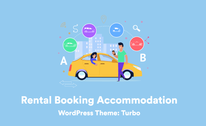 Rental Booking Accommodation WordPress Theme: Turbo