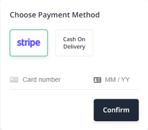 payment mockup